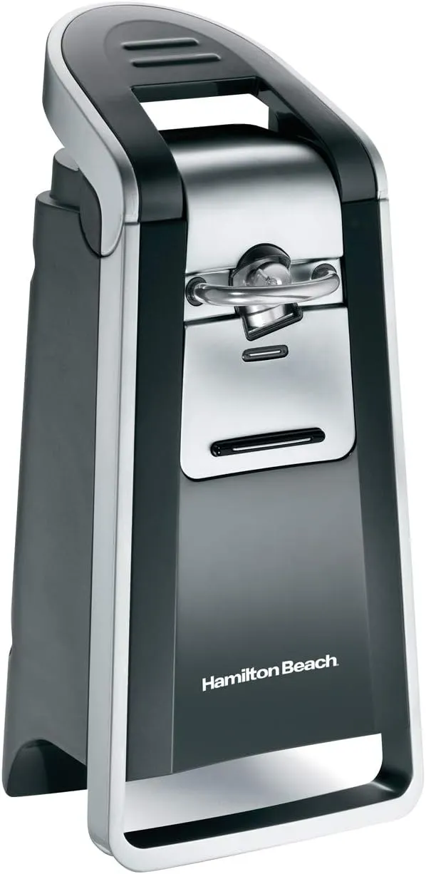 Hamilton Beach Smooth Touch Can Opener, Black/Chrome