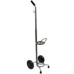 Drive Medical Adjustable Oxygen Cart, Silver Vein Finish