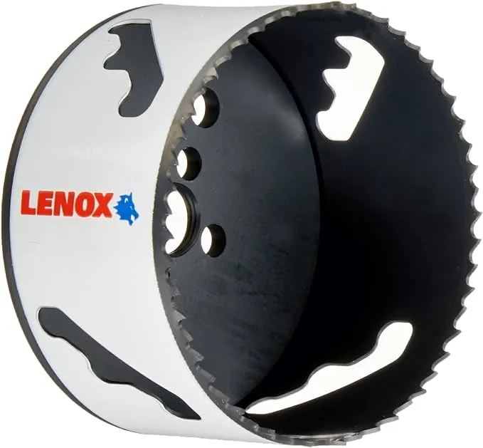 LENOX Tools Hole Saw, Bi-Metal, Speed Slot, 3-5/8-Inch (1772013)