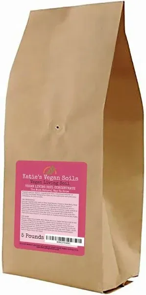 "5-LB Katie's Vegan Soils-Super Soil / Living Soil Concentrate — Nature's Living Soil"