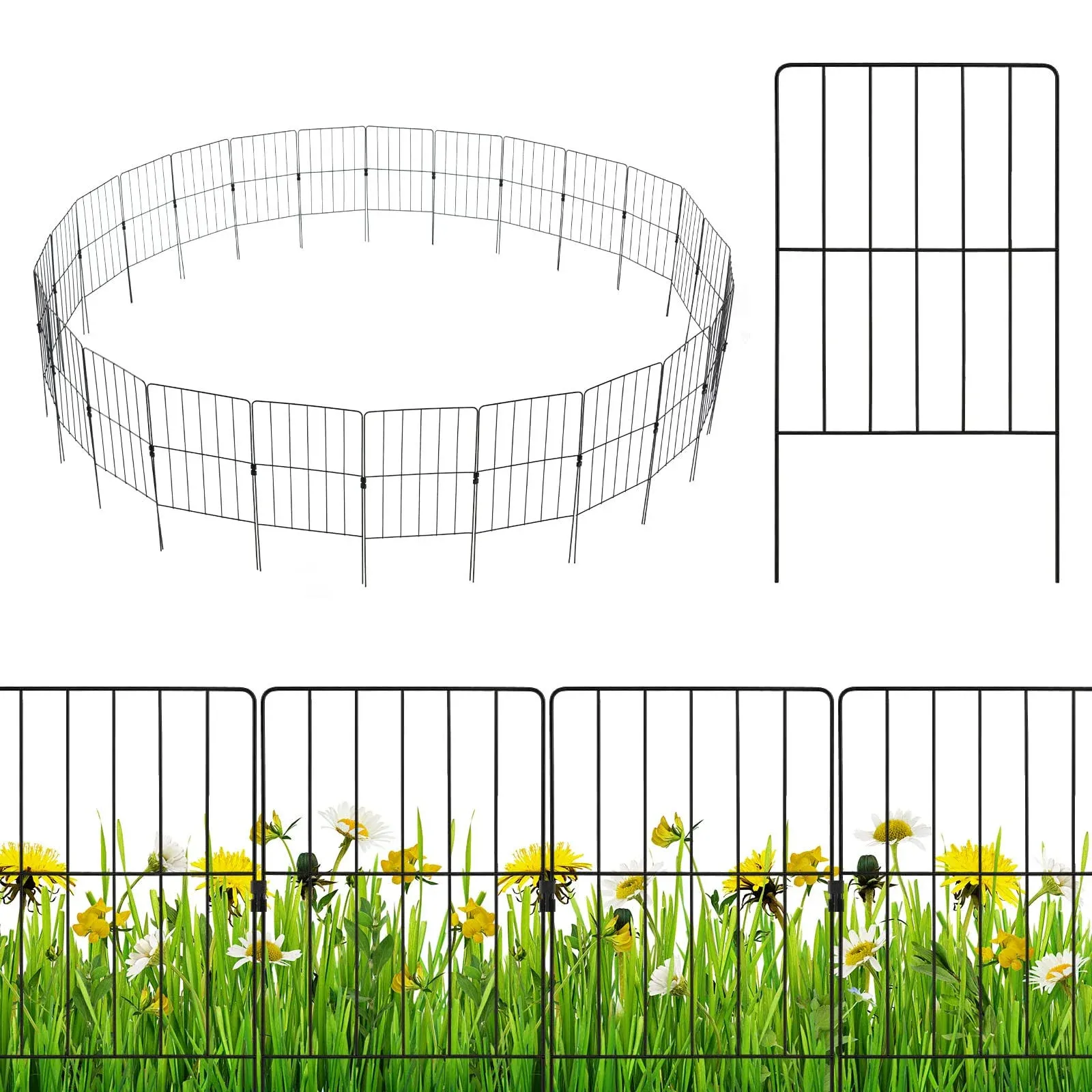 Costway Giantex Decorative Garden Fence