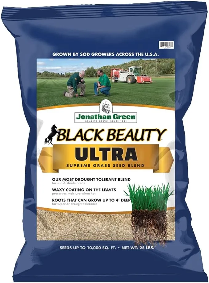 Jonathan Green (#10322) Black Beauty Ultra Grass Seed, 7# bag