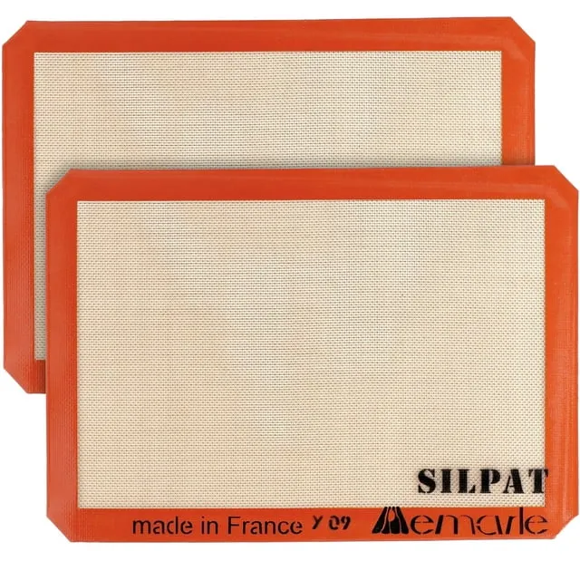 Silpat Non-Stick Silicone Baking Mat- Set of 2