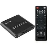 HDMI Media Player Black Mini 1080p Full-HD Ultra HDMI Digital for MKV/RM-HDD USB