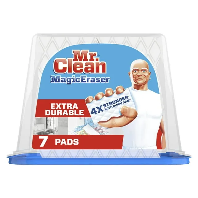 Mr Clean Extra Durable Magic Eraser, 2 Pads Per Box NEW in PACKAGE