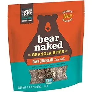 Bear Naked Granola Bites Gluten Free Dark Chocolate Sea Salt 7.2 oz