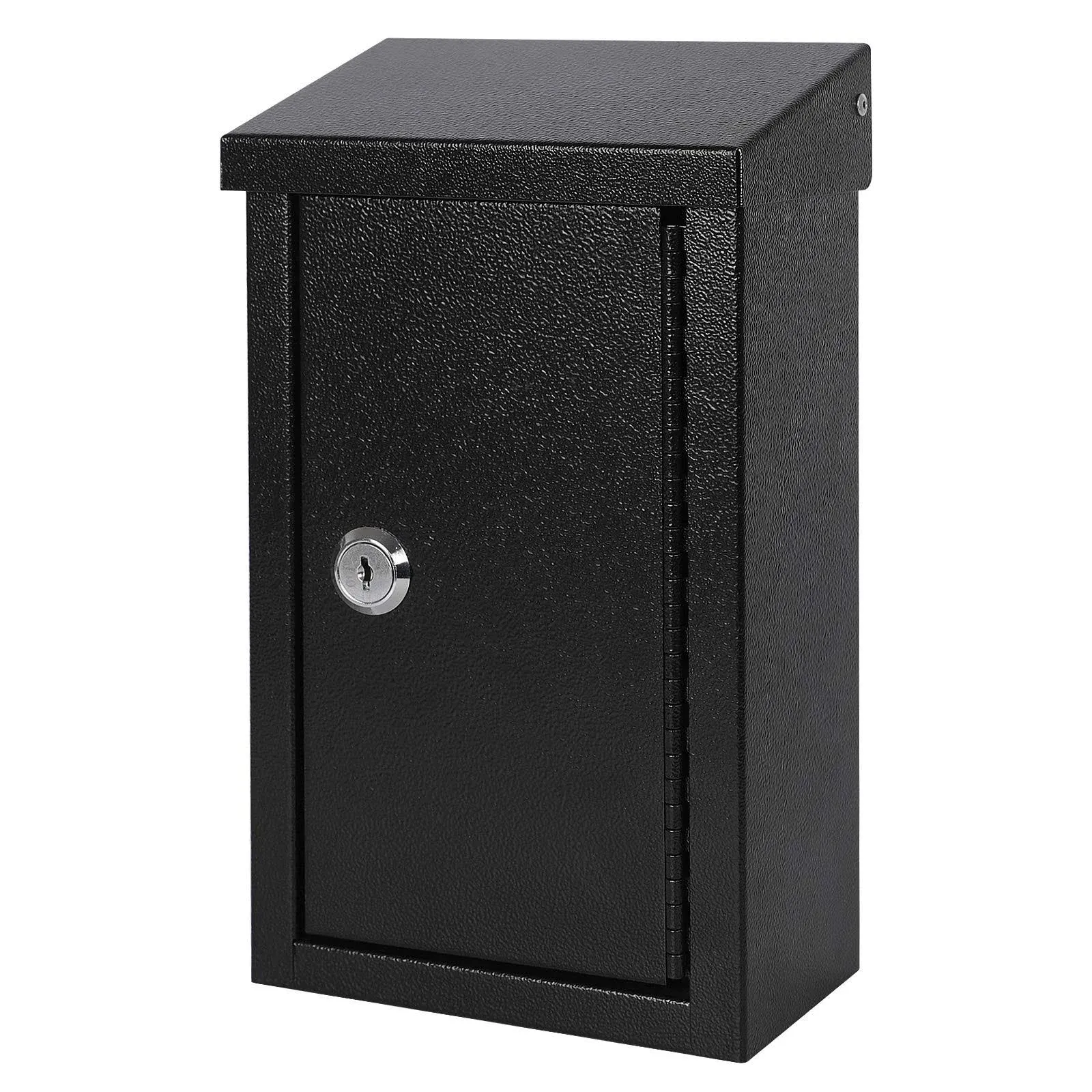 xydled Wall-Mounted Key Drop Box with Key Lock, Metal Mailbox, Indoor&amp; Outdoo...