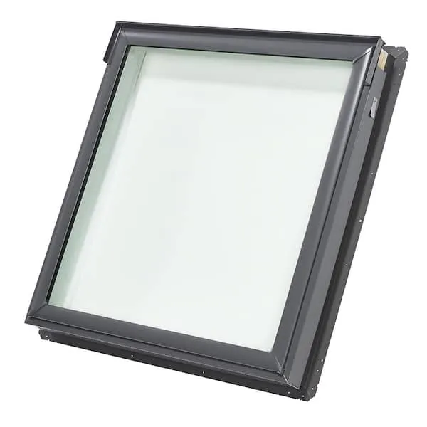 21 x 45-3/4 Inch Laminated Low E3 Glass Fixed Deck Mount Skylight from the FS Collection