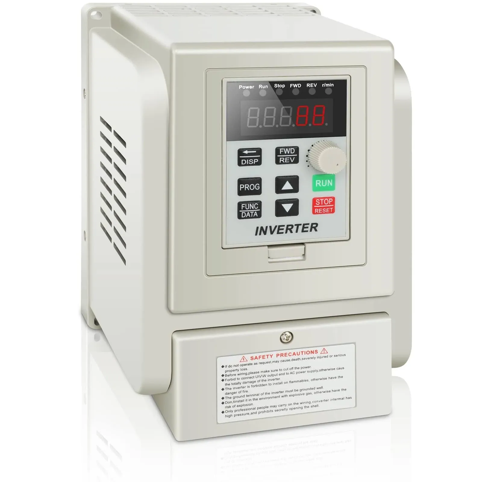 FAHKNS Variable Frequency Drive 2.2Kw 3HP AC 220V 12A VFD Inverter Single Phase ...