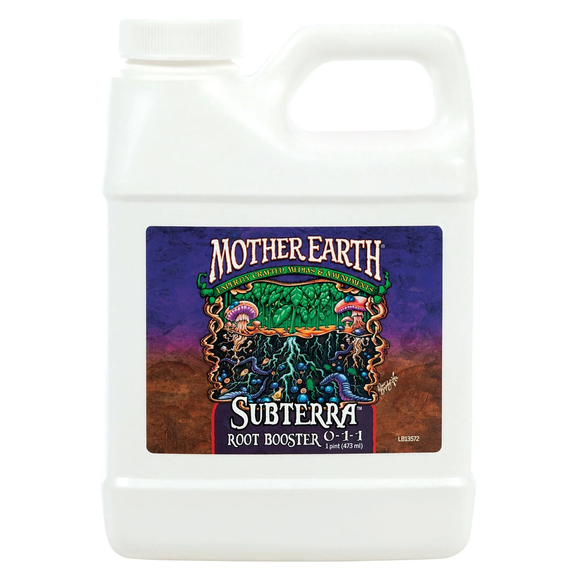 Mother Earth Products Mother Earth Subterra Root Booster 0-1-1 Liquid Plant Supplement For Transplants And Starts, Pint