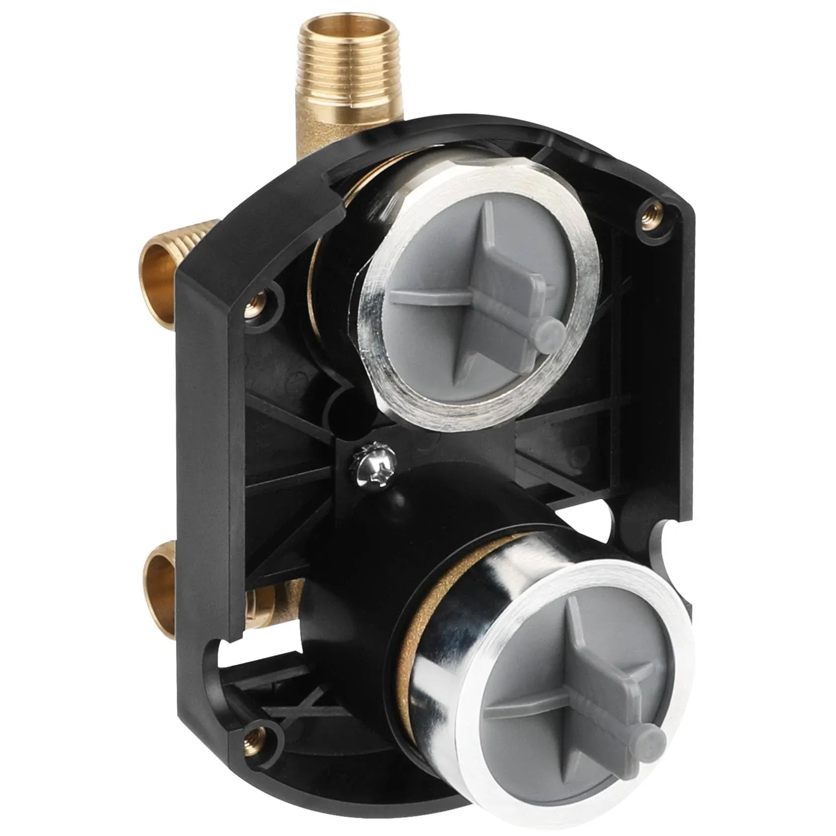 Delta 1/2-in ID x 1/2-in OD Brass Diverter Valve