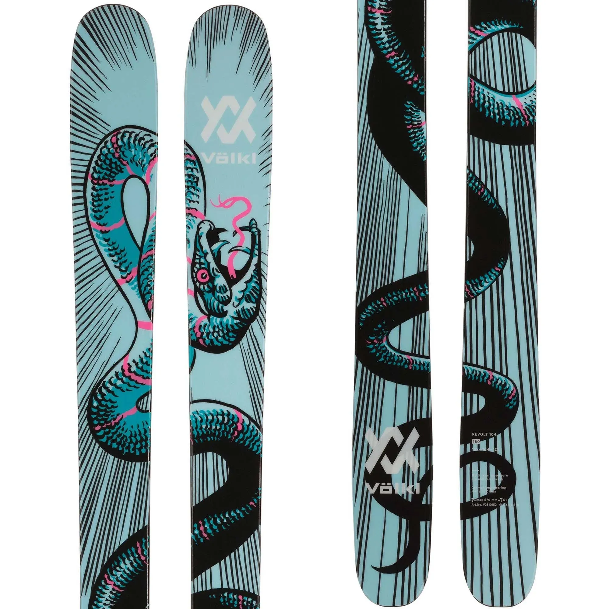 2024 Volkl Revolt 104 Skis