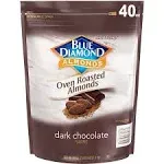 Blue Diamond Oven Roasted Almonds Dark Chocolate 25.0 oz