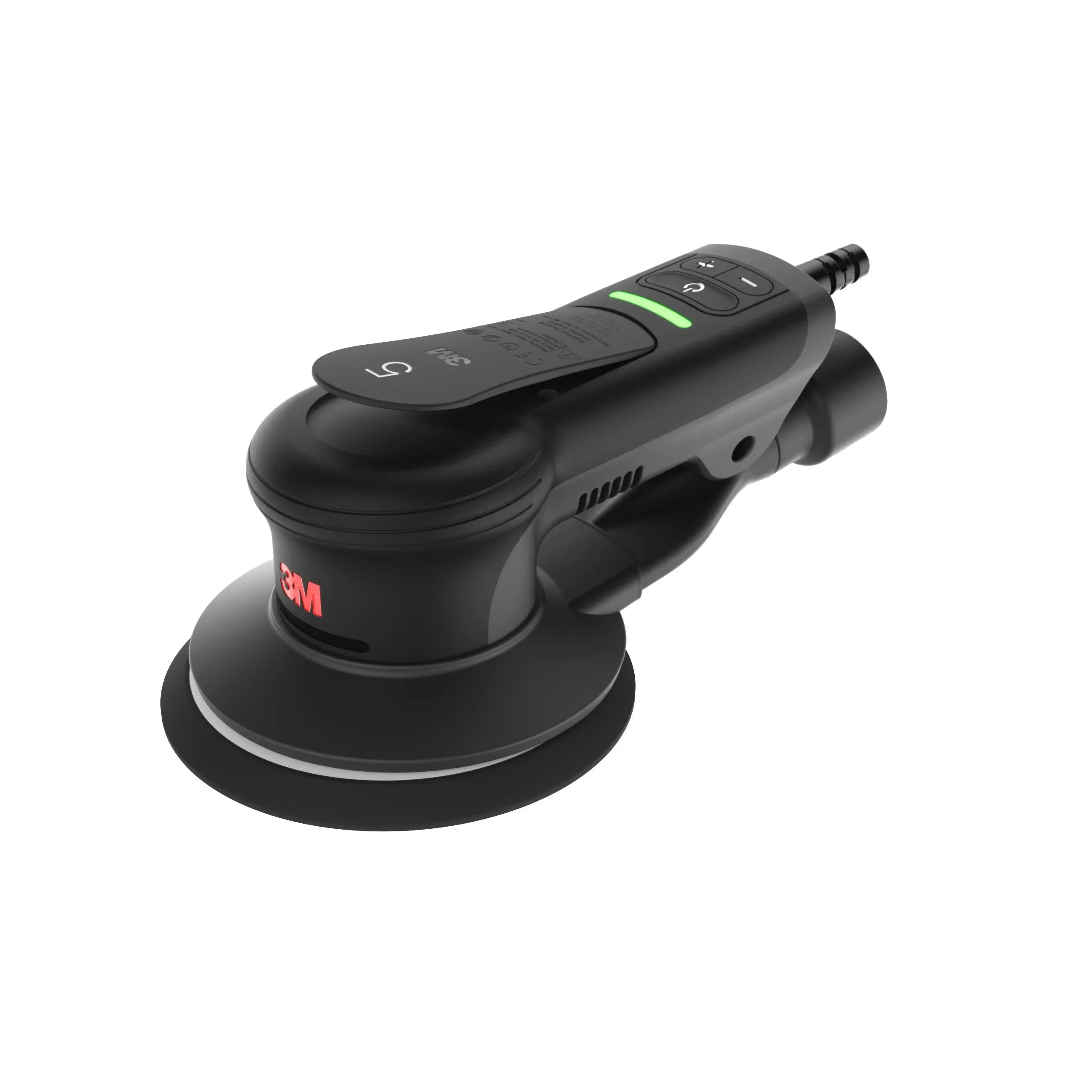 3M Xtract™ Electric Random Orbital Sander, 88758, 5 in, Central Vacuum,3/16 in Orbit, 110V, Plug Type B, 1 ea/Case