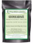 Prescribed For Life, Natural Sodium Bicarbonate (Baking Soda) Powder, 1 Lb Pouch