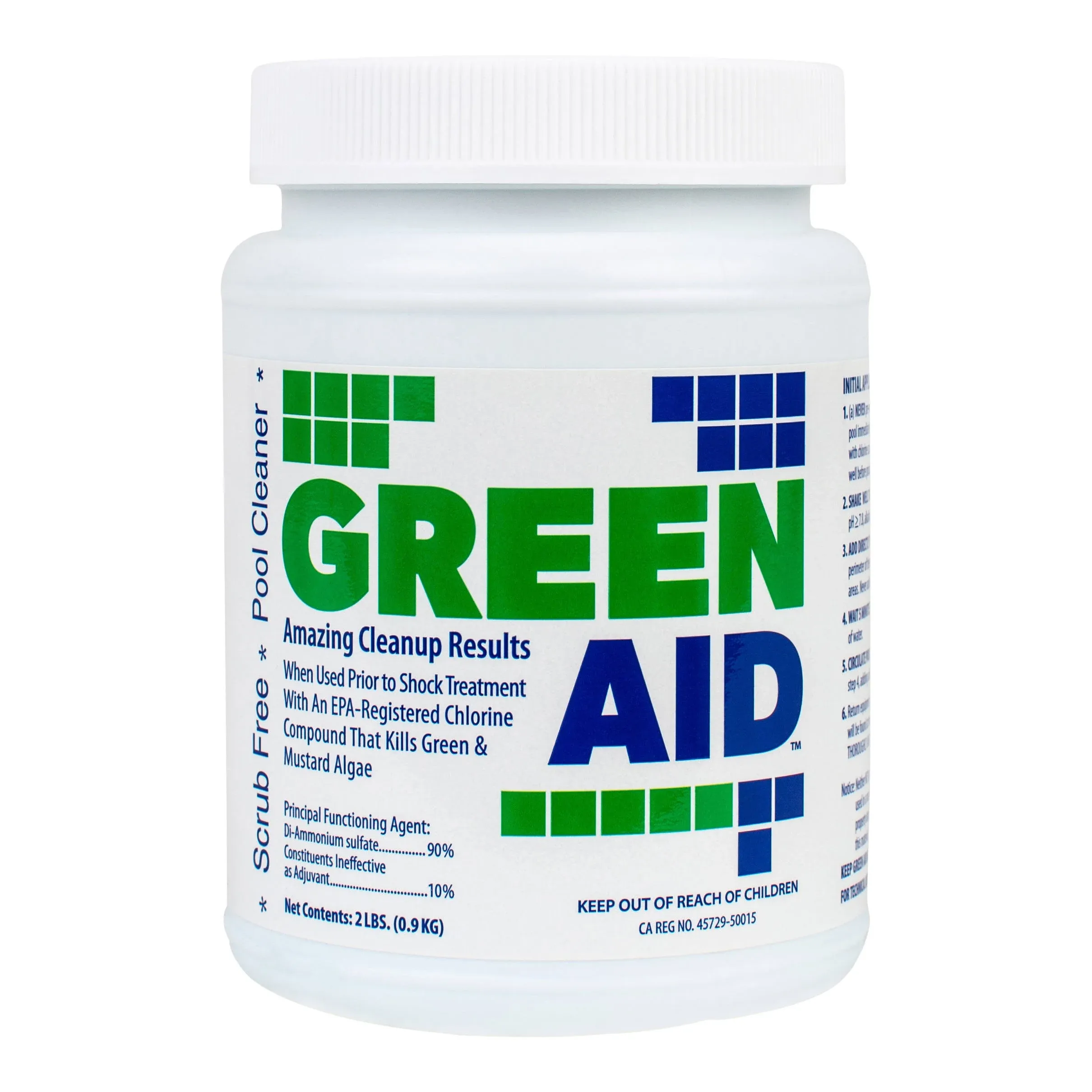 Green Aid Harris Pool Products New & Improved Faster Acting Formula! | from The Makers of Green to Clean! (2 lb.)