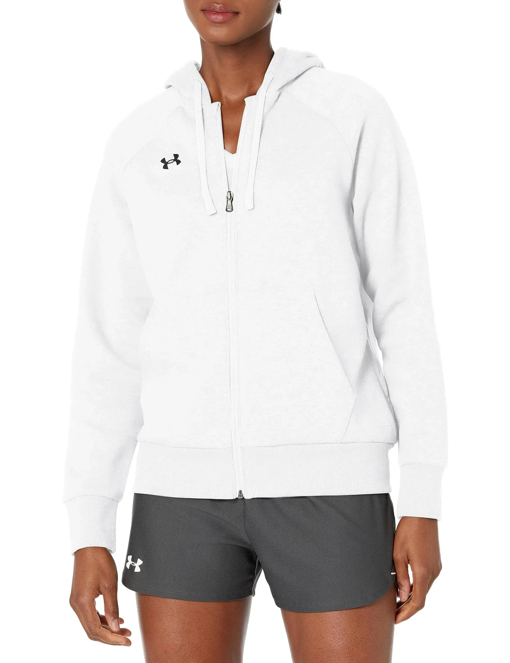 Plus Size Under Armour Rival Fleece Full-Zip Hoodie