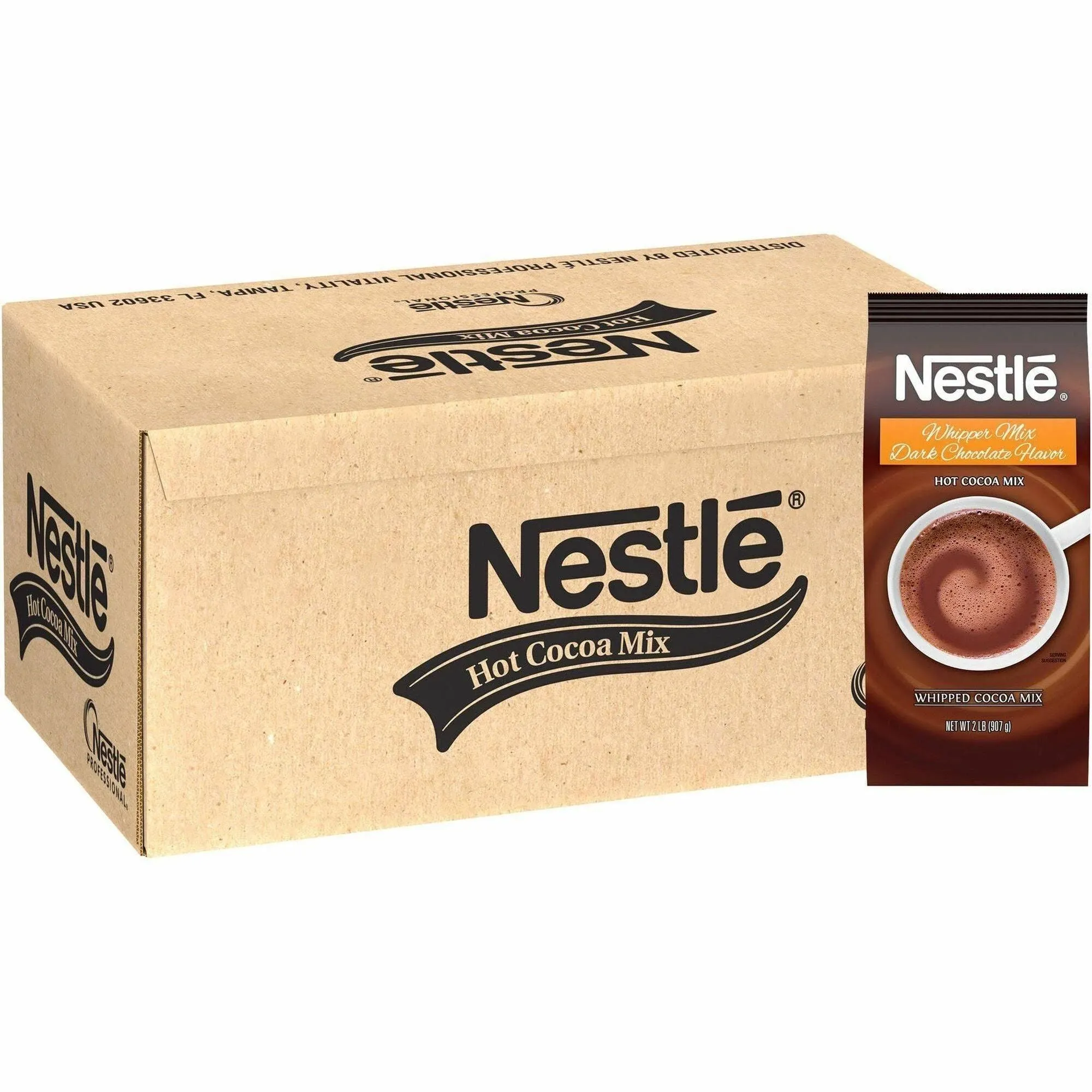 NestlÃƒ© Hot Cocoa Mix, Dark Chocolate, 0.71 Oz, 50/box