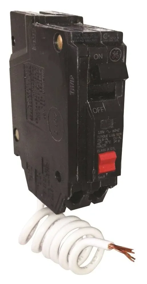 GE THQB1120GFT Bolt-On Mount Type THQB Self-Test Ground Fault Circuit Interrupte