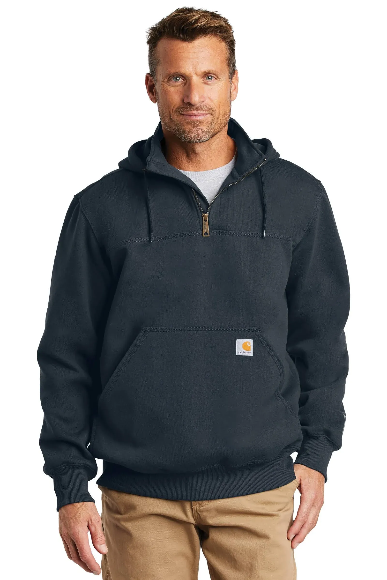 Carhartt Men's Rain Defender Heavyweight Zip Sweatshirt