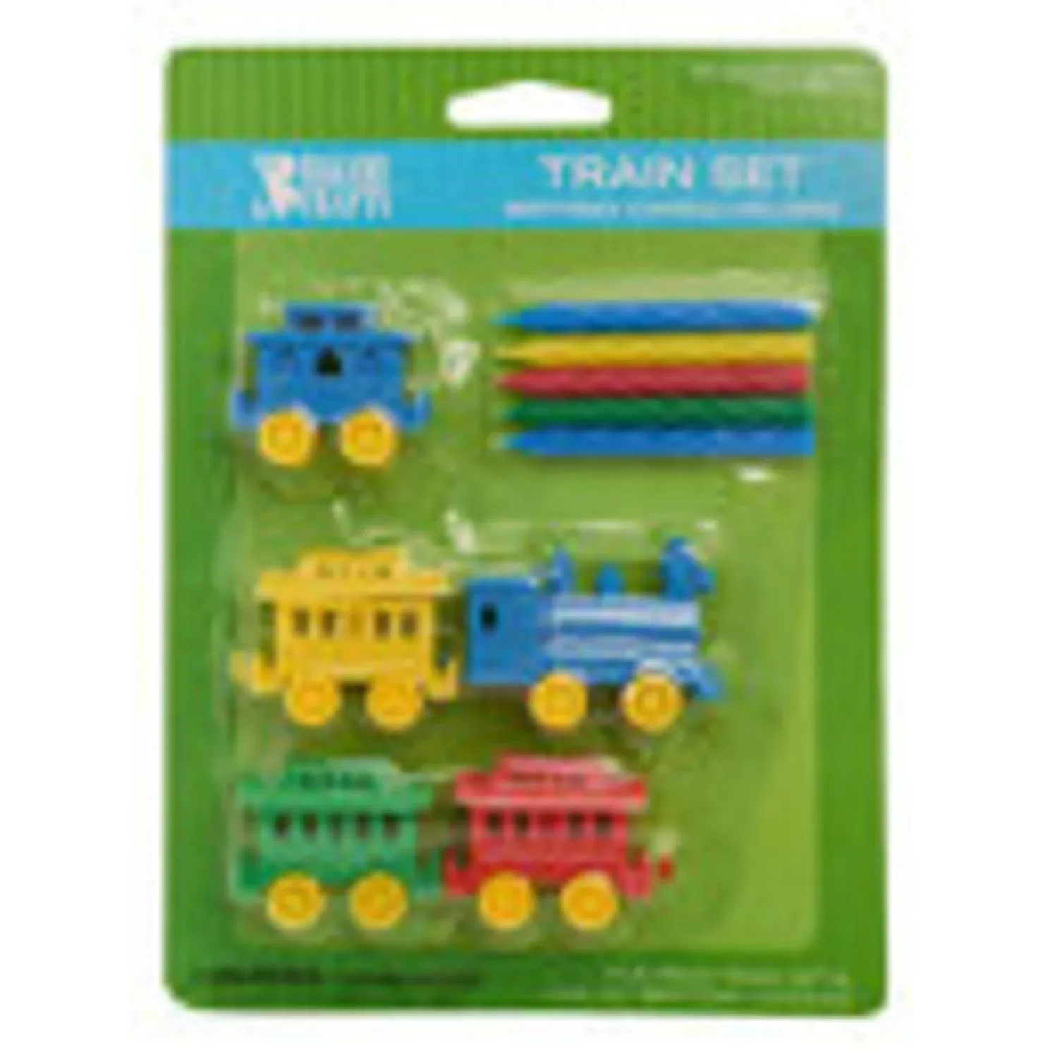 Train Candle Holder Set