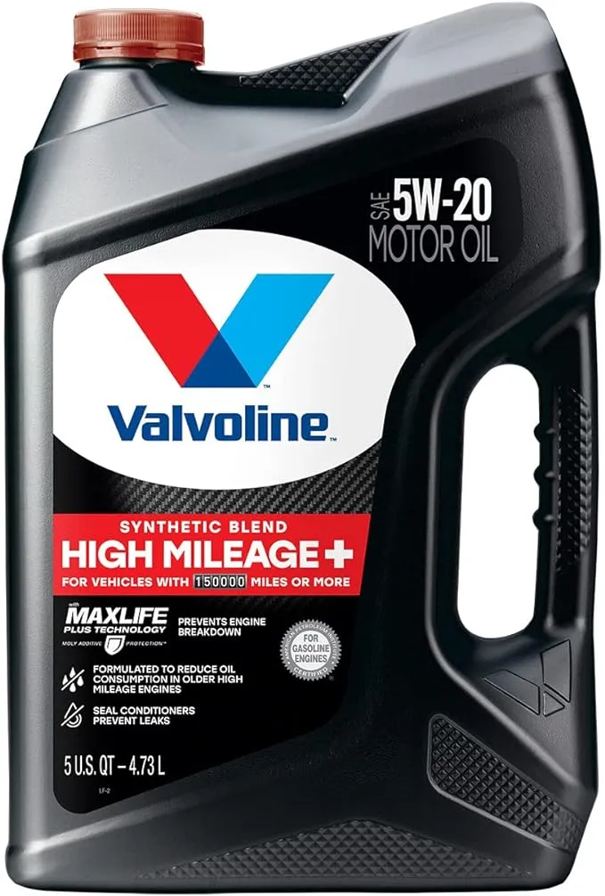 Valvoline High Mileage 150K Motor Oil