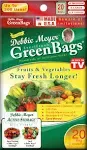 Debbie Meyer GreenBags 20-Pack (8M, 8L, 4XL) – Keeps Fruits, Vegetables, and Cut Flowers, Fresh Longer, Reusable, BPA Free, Made in USA