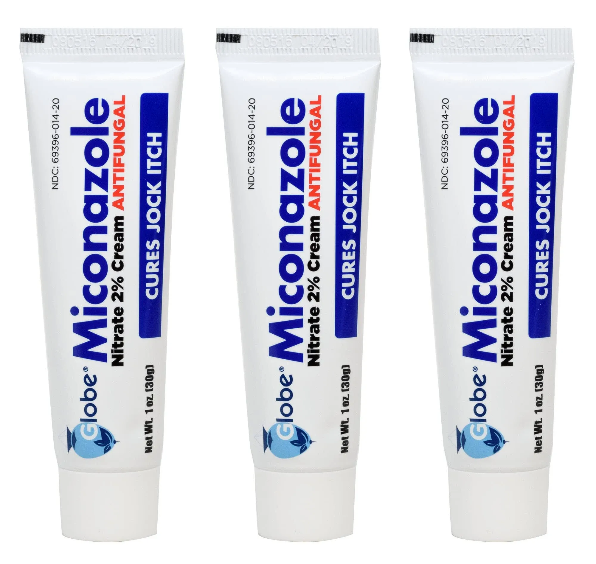 Miconazole Nitrate 2% Antifungal Cream for Athletes Foot &amp; Jock Itch 1oz Tube