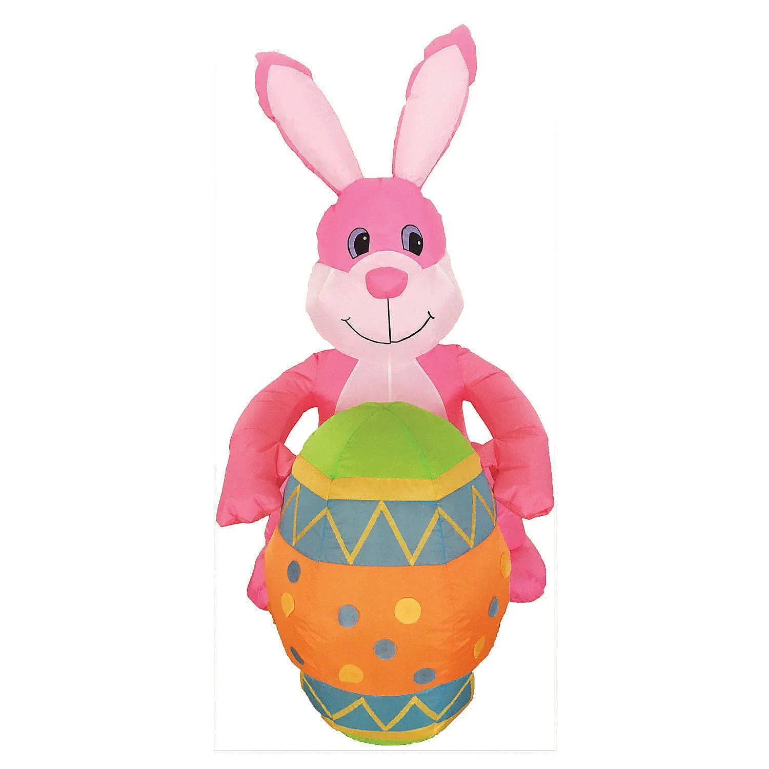 Morris Costumes Inflatable Bunny with Egg Decoration