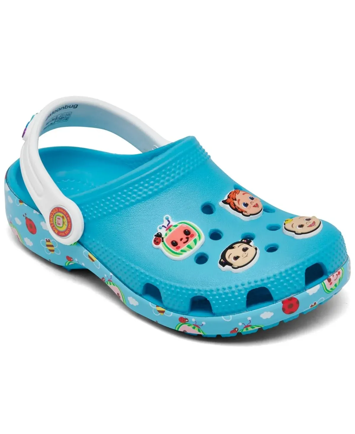 Crocs unisex-child Classic Cocomelon Clogs | Toddler Shoes electric b208851-ELBL