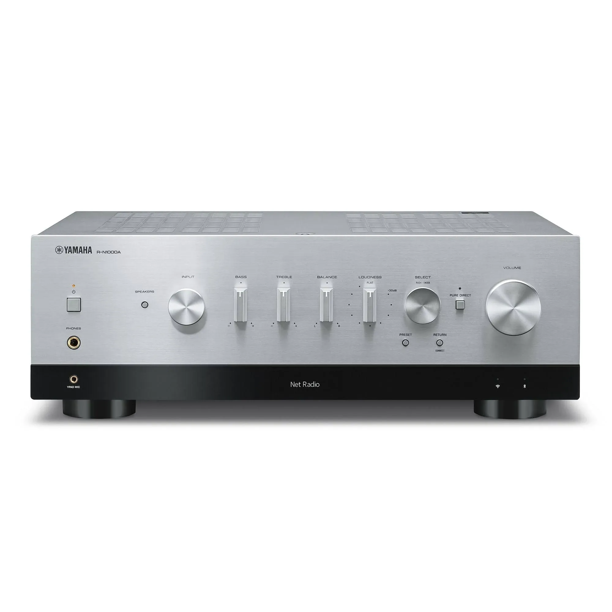 R-N1000A Network Receiver with Phono, HDMI and Built-in DAC, Silver