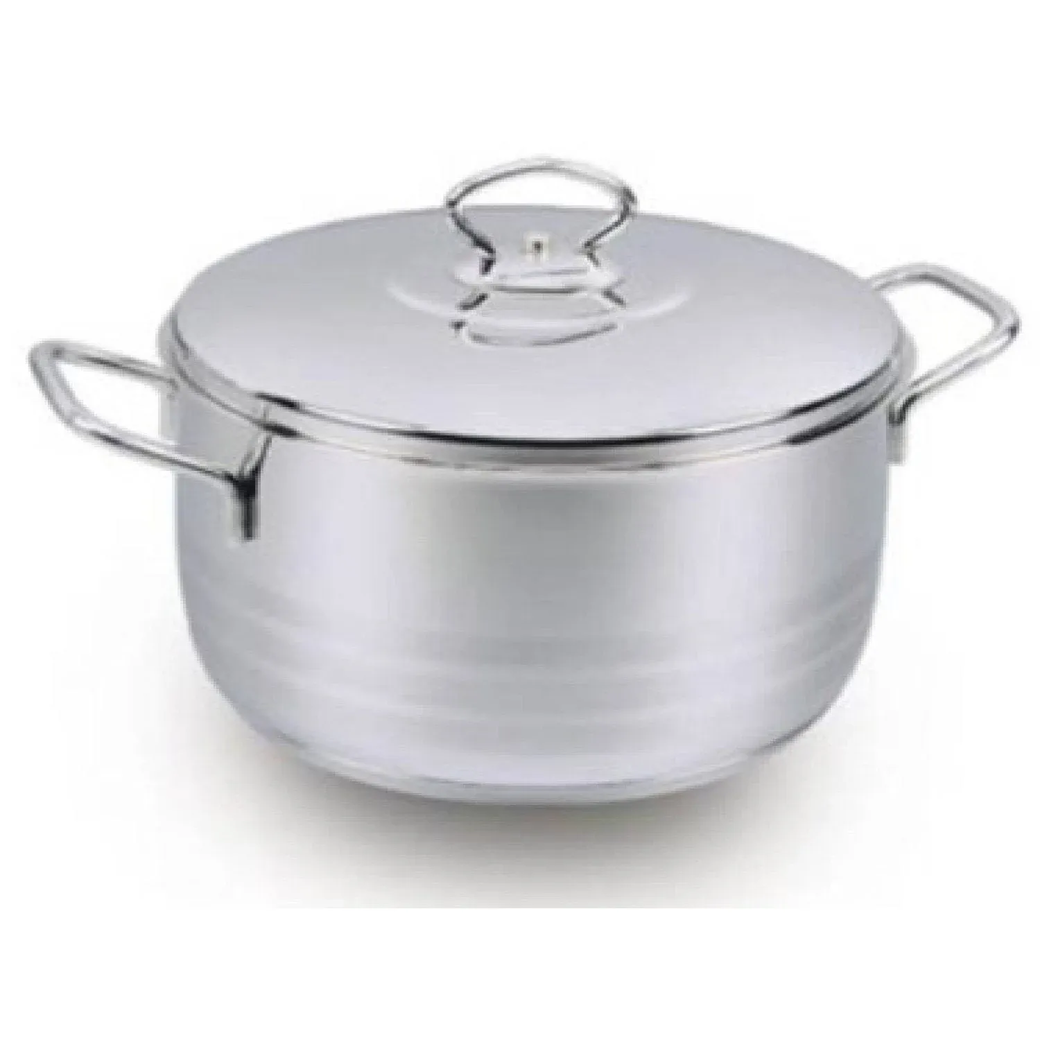 Korkmaz Astra Stainless Steel Capsulated Stockpot With Lid, 4 Quart