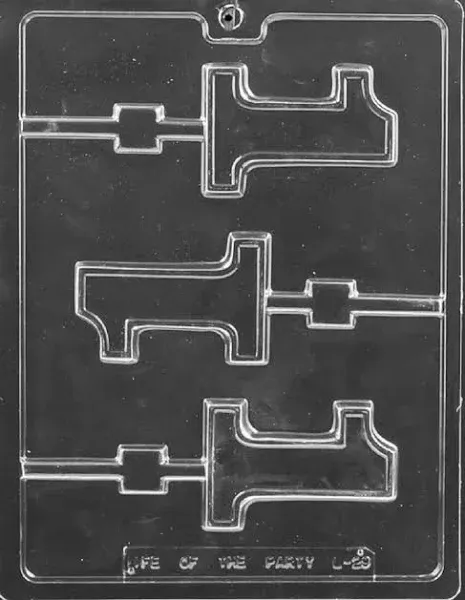 L029 Number 1 One Lollipop Chocolate Candy Soap Mold