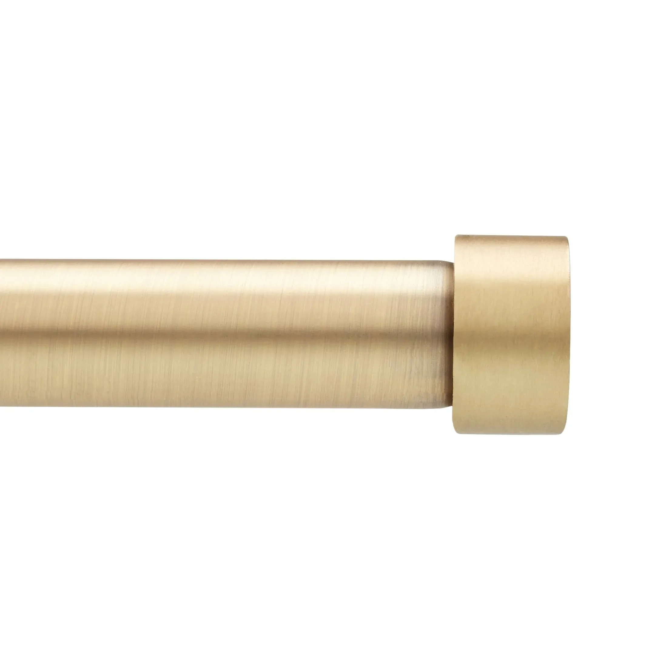 Umbra Cappa Drapery Rod Set, Brass