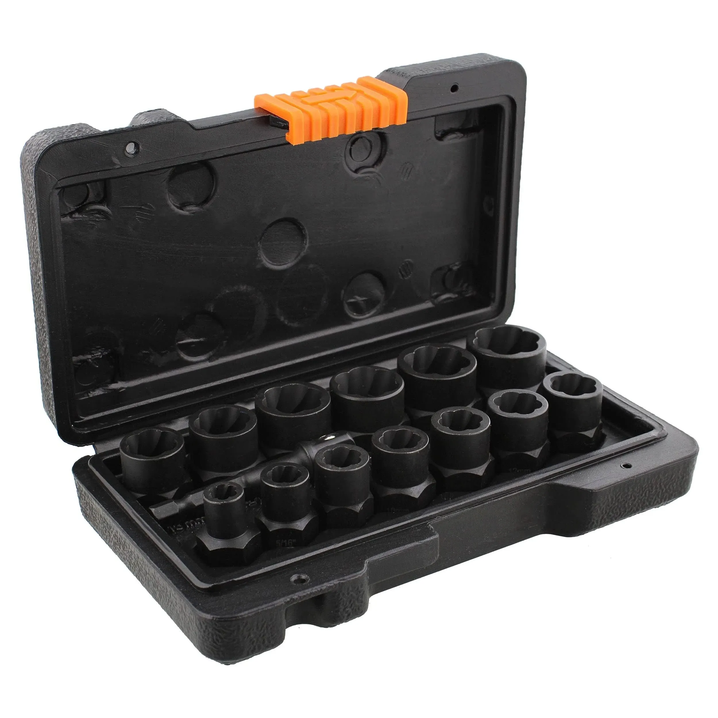 ABN Bolt Remover and Extractor Socket Set - 14pc Stripped Screw Remover Tools 808983