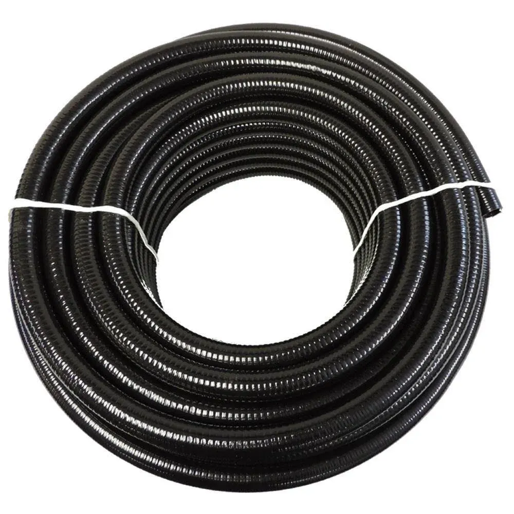 HYDROMAXX 3/4 in. x 100 ft. PVC Schedule 40 Black Ultra Flexible Pipe