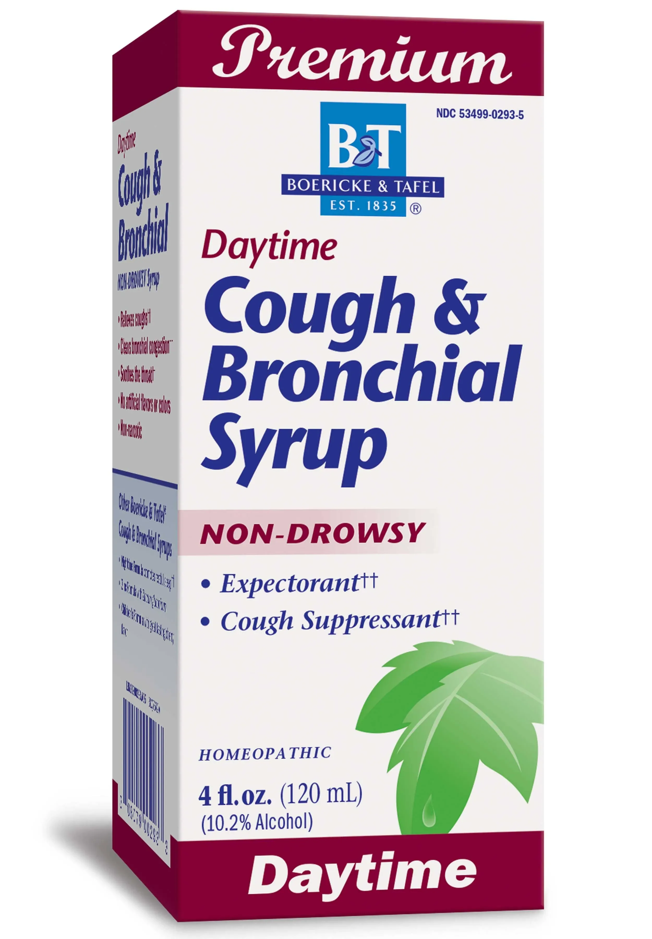 Boericke & Tafel Cough & Bronchial Syrup 4oz