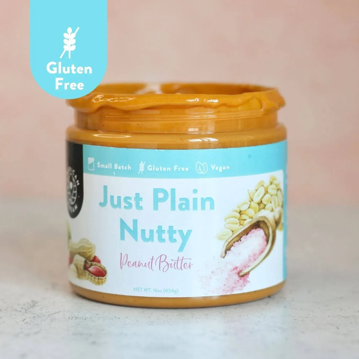 American Dream Nut Butter – Gluten-Free Just Plain Nutty Peanut Butter