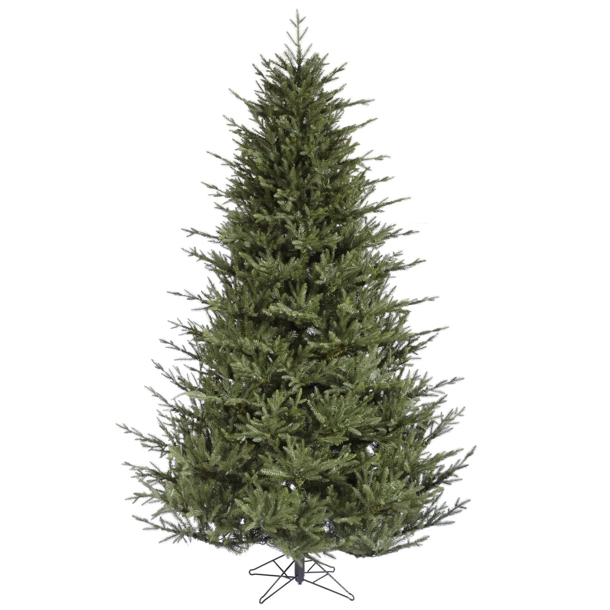 Vickerman 6.5' Itasca Fraser Artificial Christmas Tree, Unlit - Lifelike Indoor Seasonal Home Decor - Maintenance Free Unlit Faux Fraser Christmas Tree