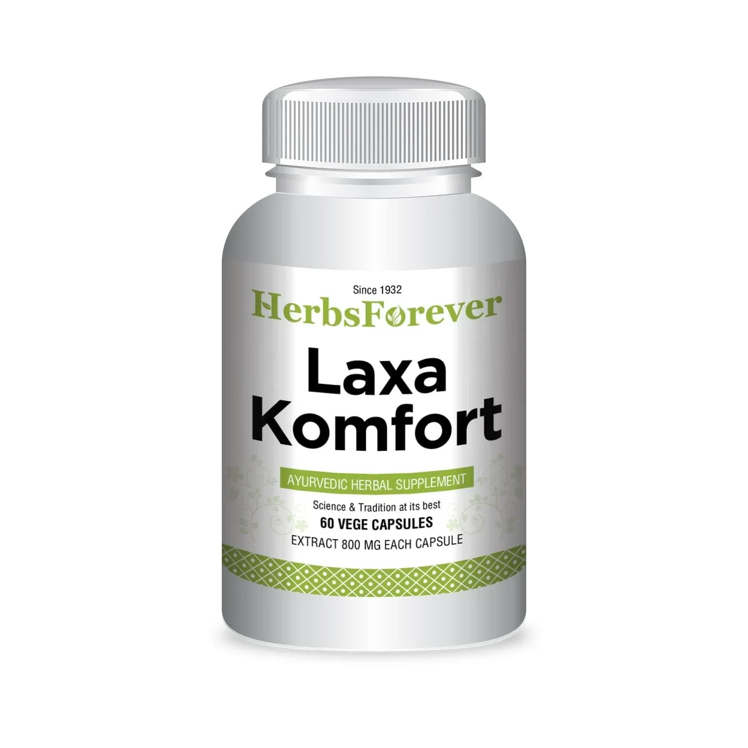 Herbsforever Laxa Komfort Capsules Laxative Supplement Promote Abdomen Health 60 ...