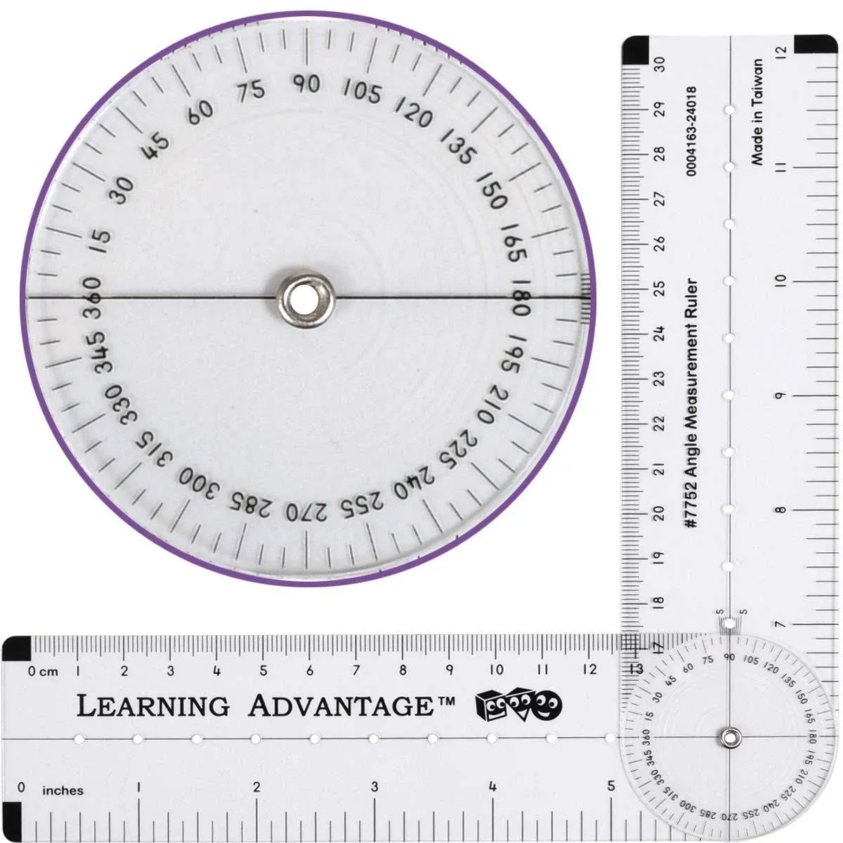 Angle Measurement Ruler - Learning Advantage