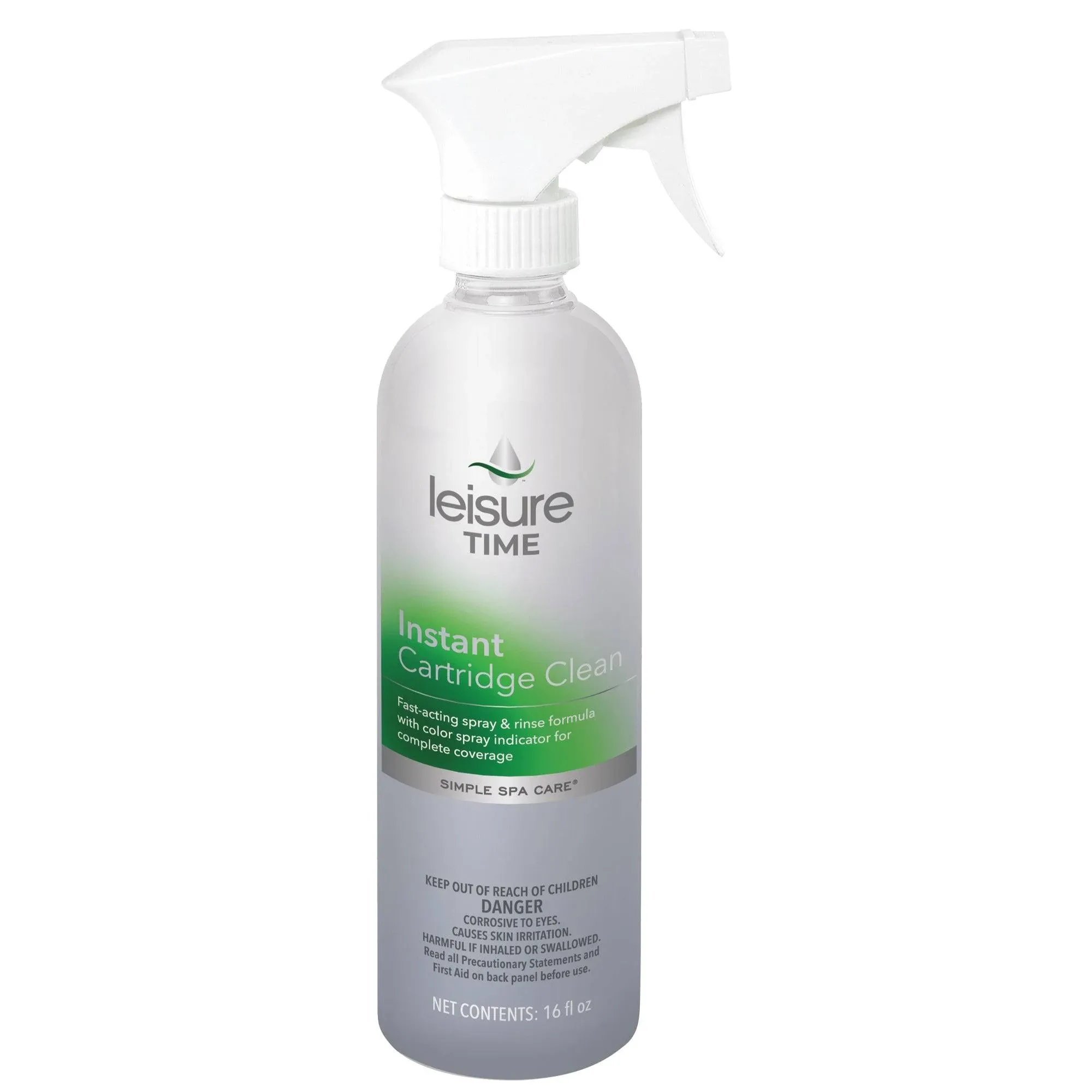 Leisure Time Spa Instant Cartridge Filter Cleaner, 16 oz Bottle | S