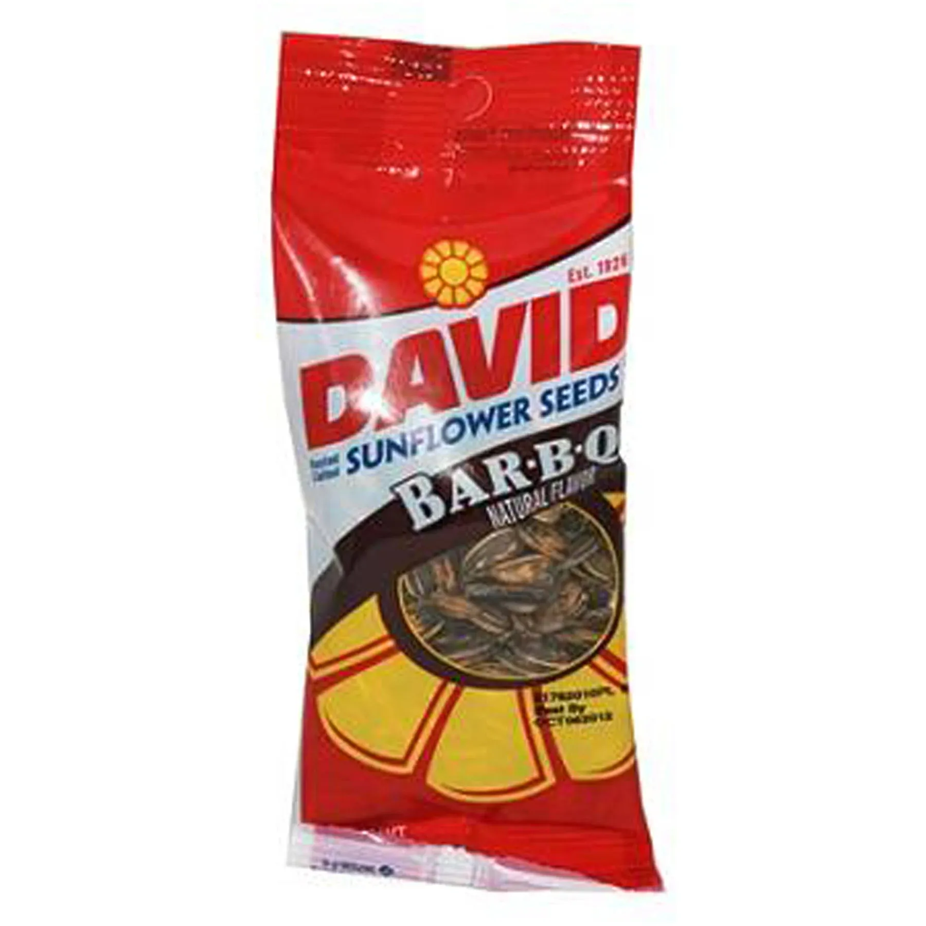 David Sunflower Seeds, Salted & Roasted, Bar-B-Q, Jumbo - 5.25 oz