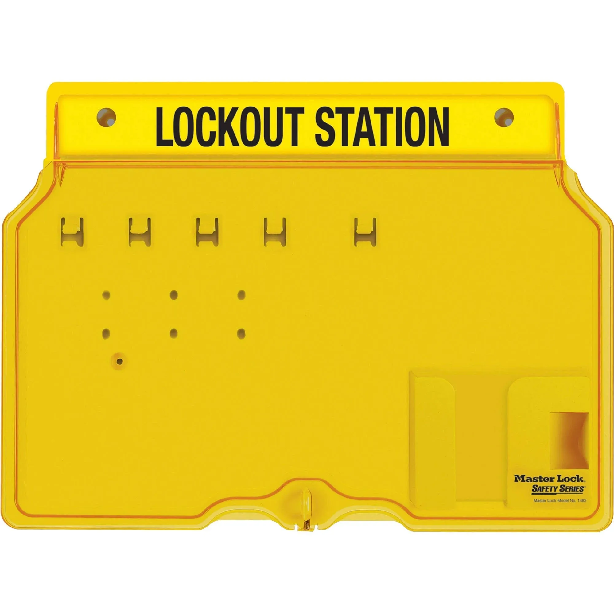 Lockout Station, Unfilled, 12-1/4 In H