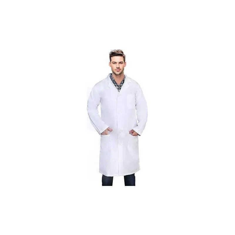 Dr Uniforms 60% Cotton/40% Polyester unisex Lab Coat, Dr201, 2XL, White