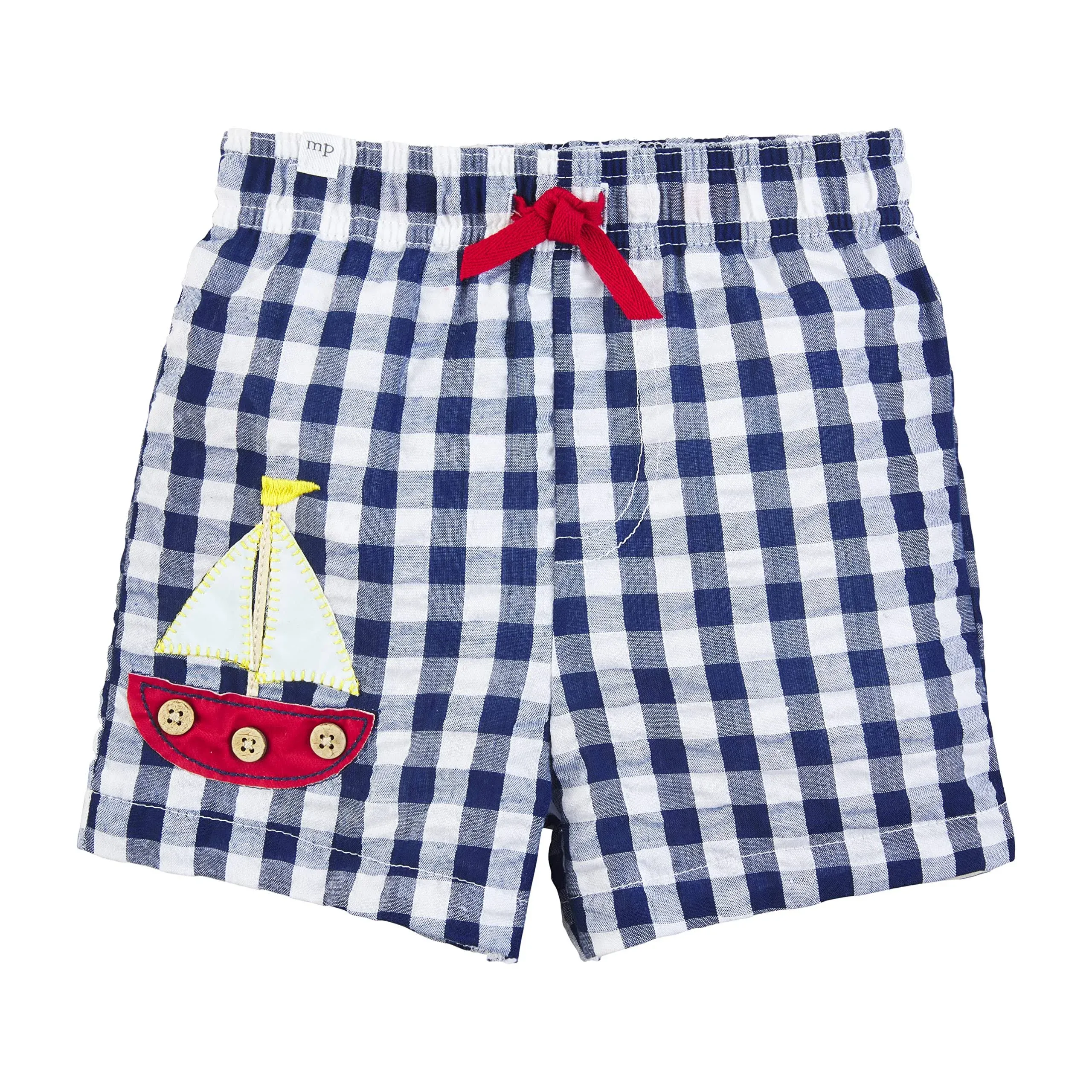 Mud Pie Boys Swim Trunks, Sailboat, Large | 4T-5T