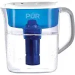 PUR PLUS 11 Cup Pitcher Filtration System, PPT111W, White