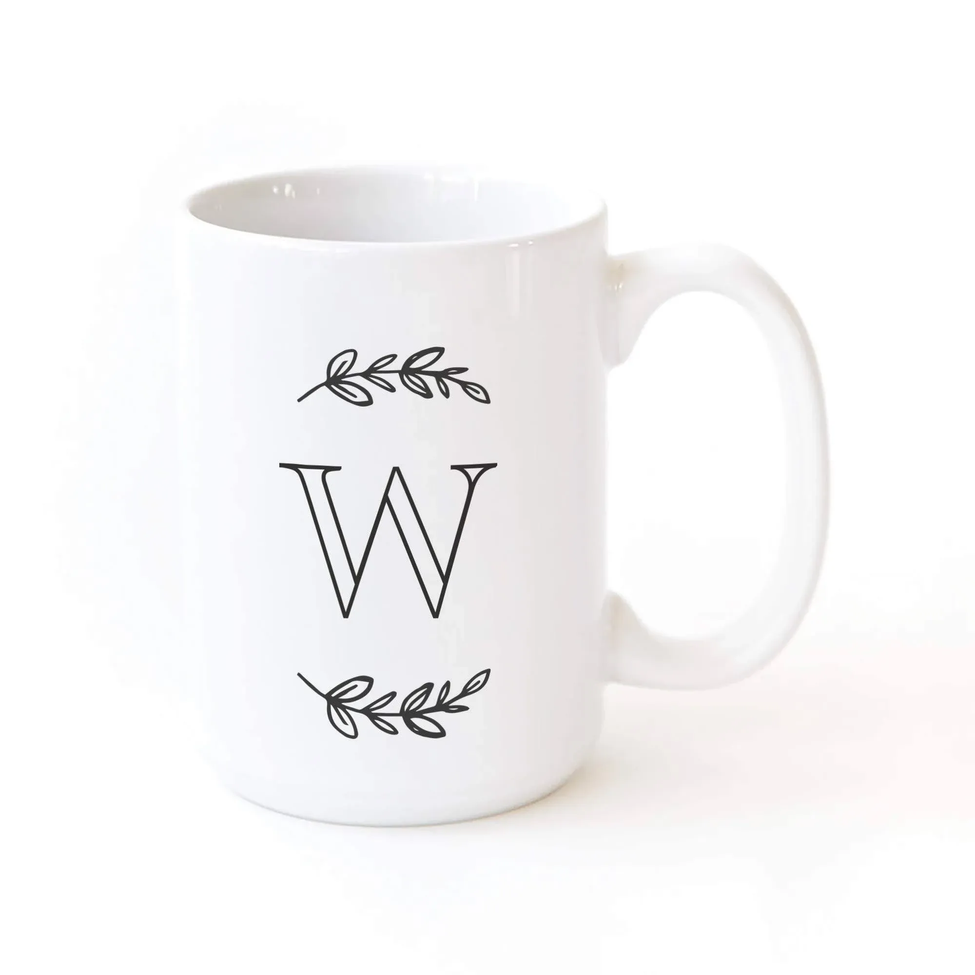 Manhattan Wreath Personalized Monogram Coffee Mug W