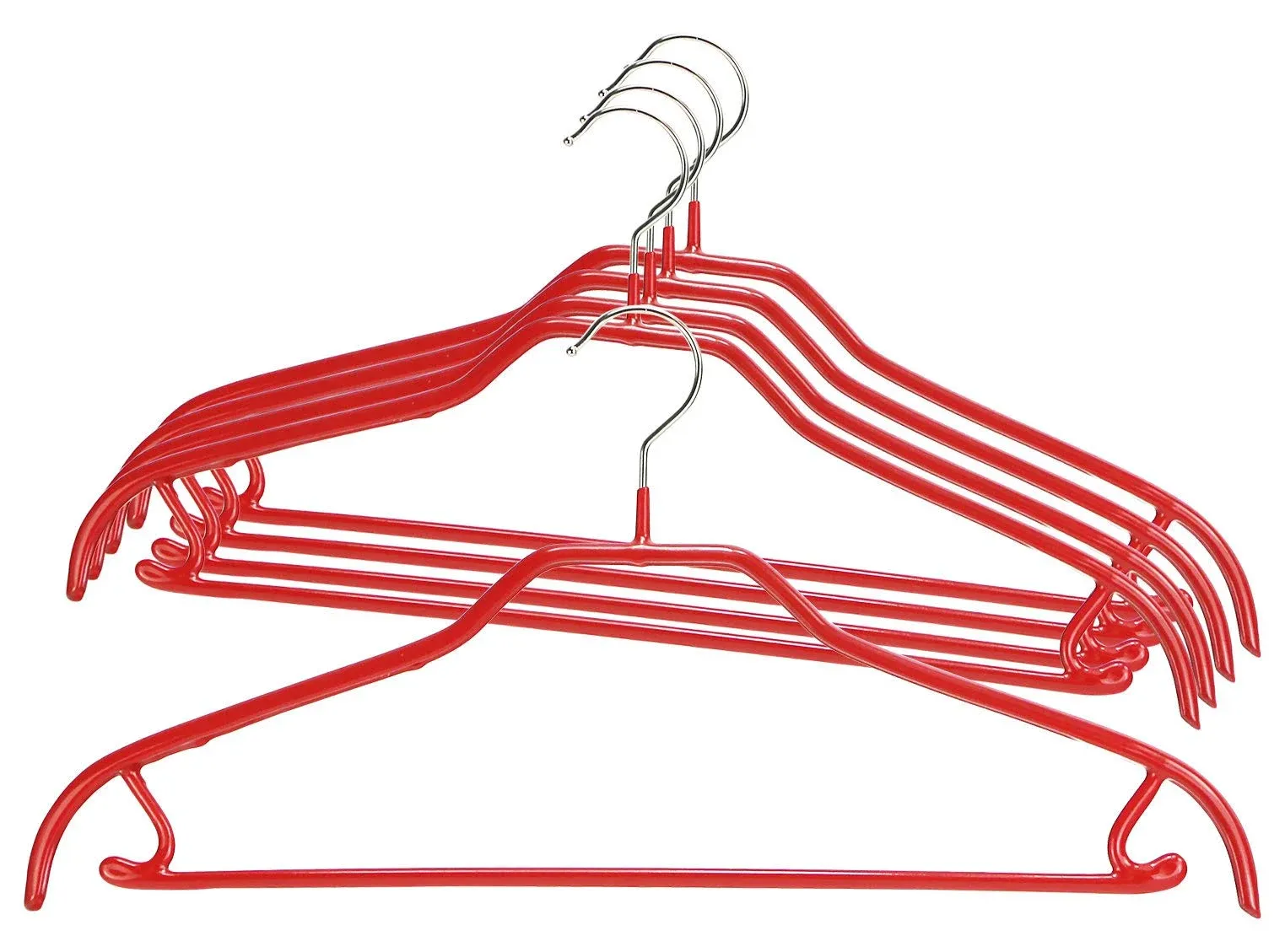 Mawa by Reston Lloyd Silhouette Series Non-Slip Space Saving Clothes Hanger with ...