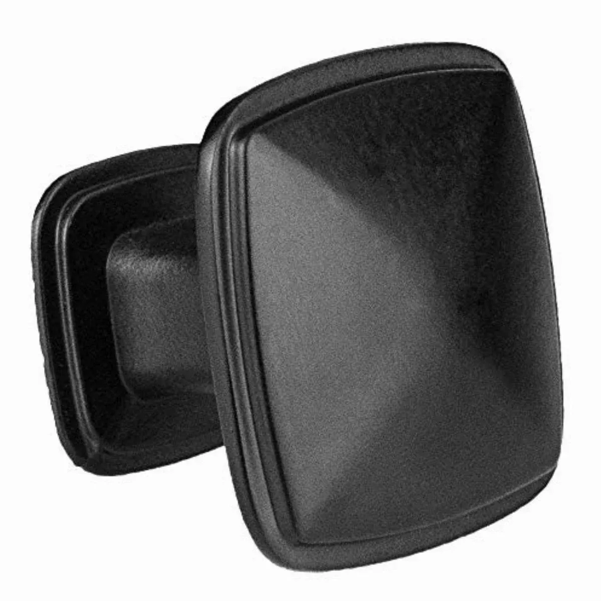 Black Square Kitchen Cabinet Knobs - 25 Pack of Drawer Handles Hardware